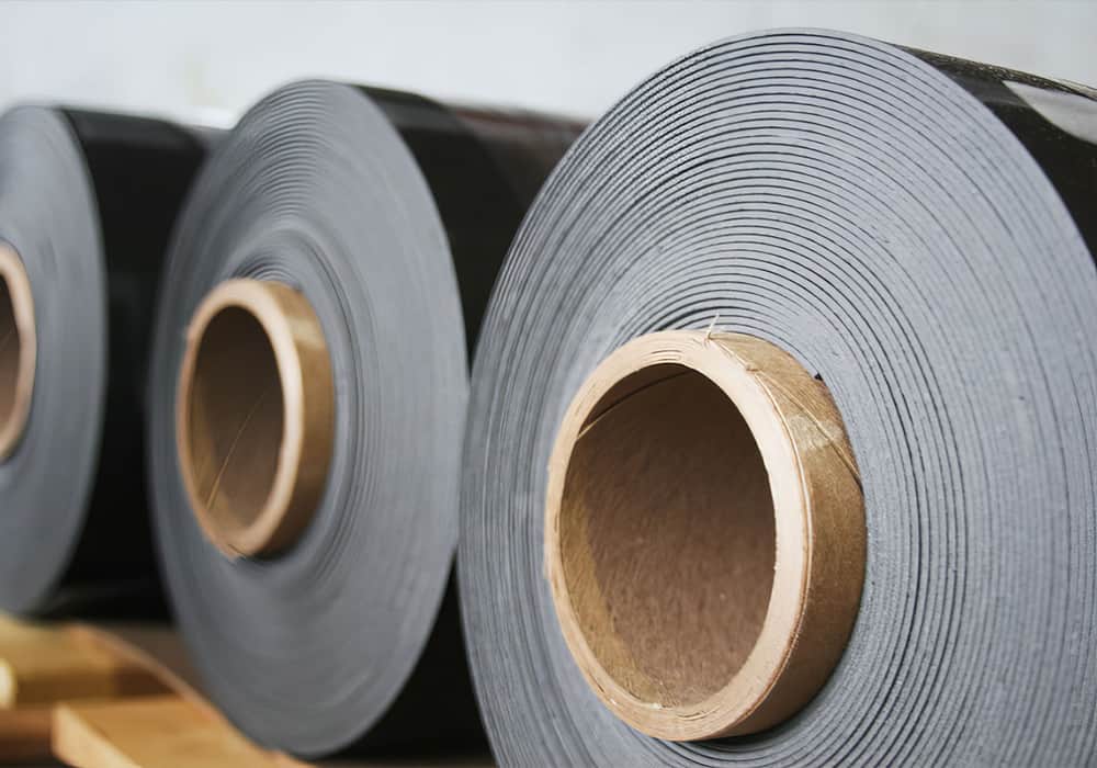 Rolls of Mass-Loaded Vinyl for soundproofing