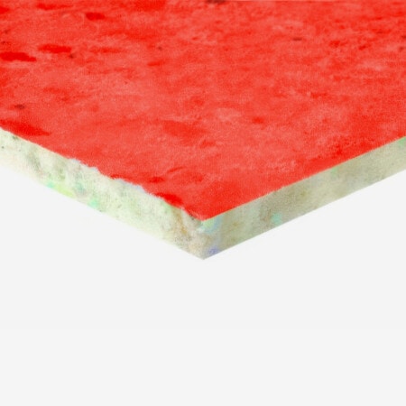 Simply Underlay LuxWalk 11mm Carpet Underlay close up (red version)